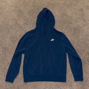 Nike Men's Dark Blue Hoodie